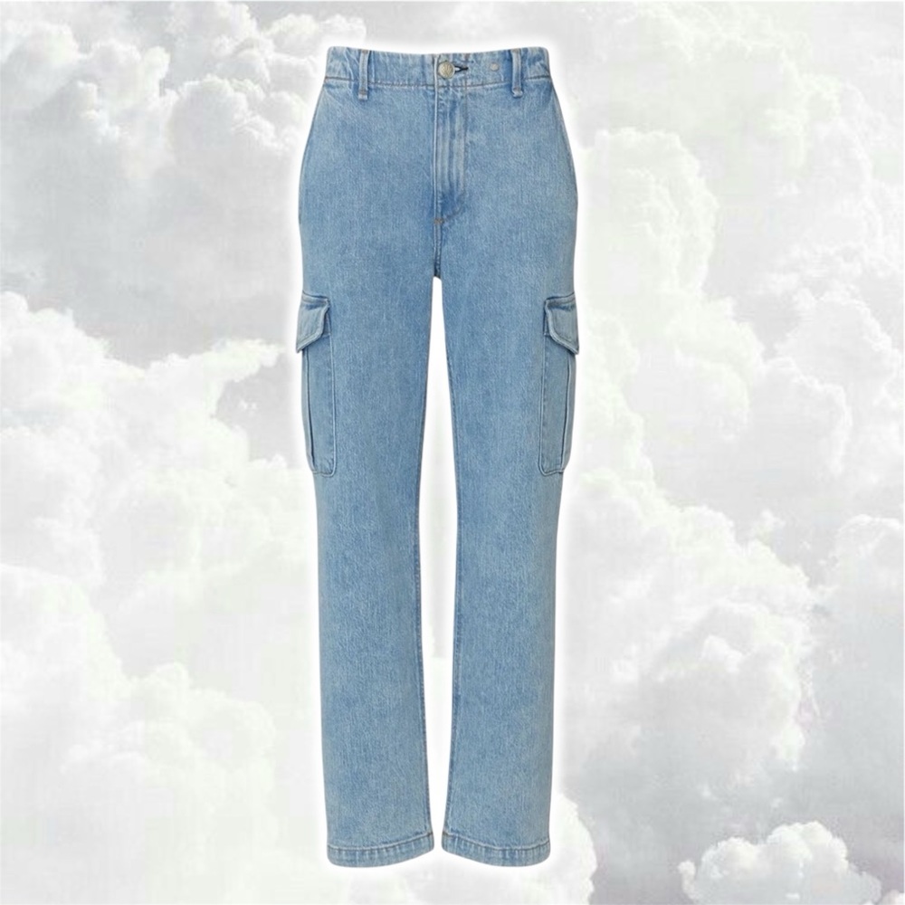 🌷Rag & Bone super high rise cargo jeans